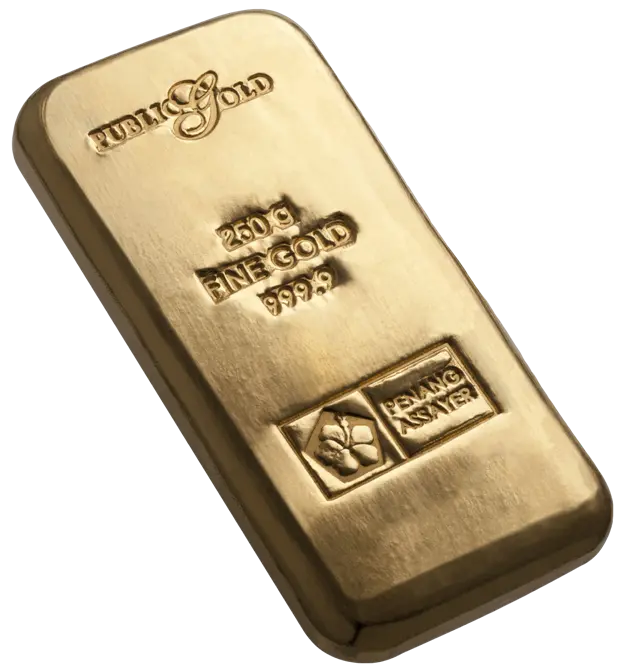 lingot d'or 100g