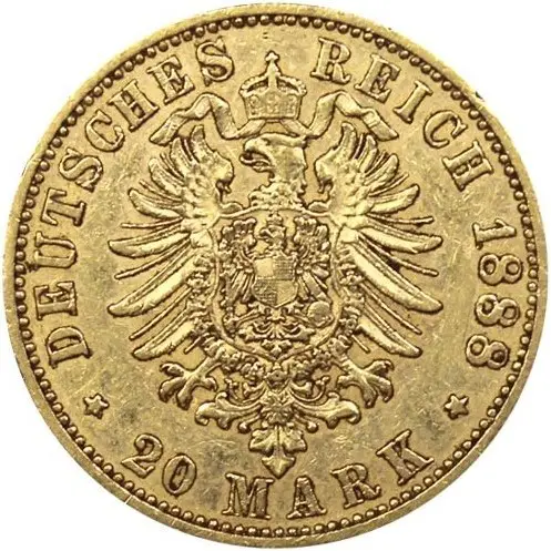pièce d'or 20 Reichmarks